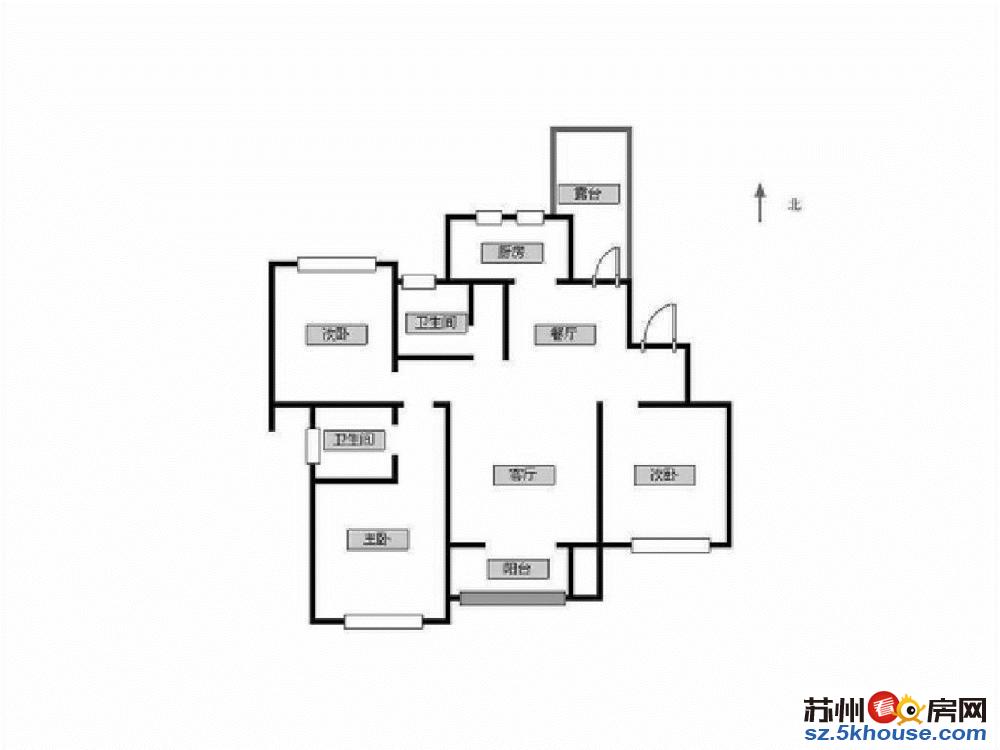 金御华府电梯洋房南北双阳台60万婚装随时看房真