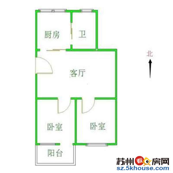 方桥新村中等装修镇中心繁华地段真实图片看房方便