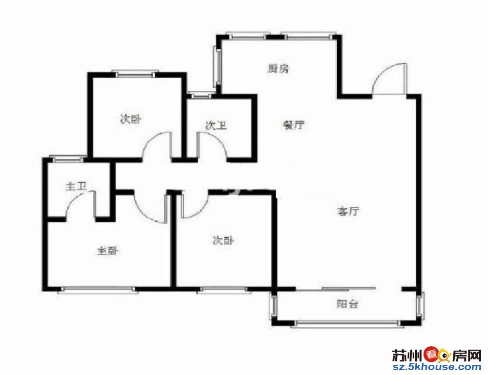 湖左岸一期   精装3室2厅2卫   600万真实价格照片