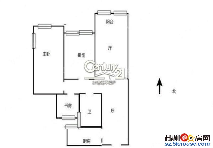 圣缇哥 2室 2厅 112平米