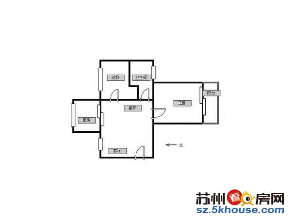 新装修两年住不到一年新苏苑保养灰常好南北通透户型正气