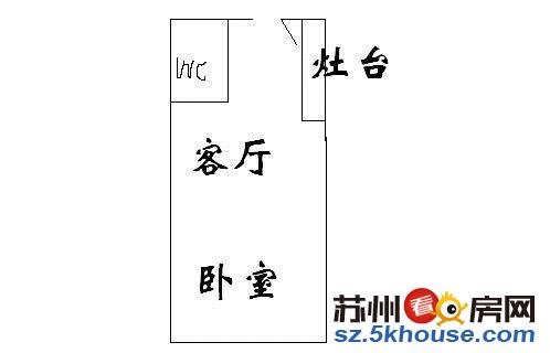 胥香园 精装两房 满两年 送阳台 房东自住保养极好 学位未用