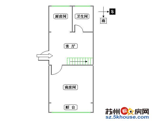 新上房卡葑门路 莫邪路 油车场横街 带城振华经典小户房卡