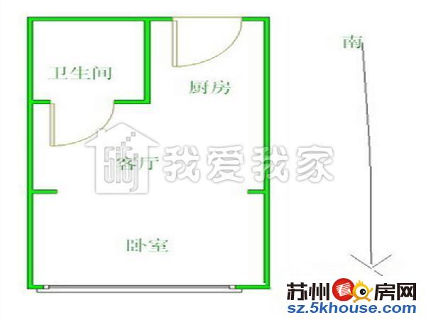 石路地铁口现房 近山塘街可自住可民宿托管 租金2百每天