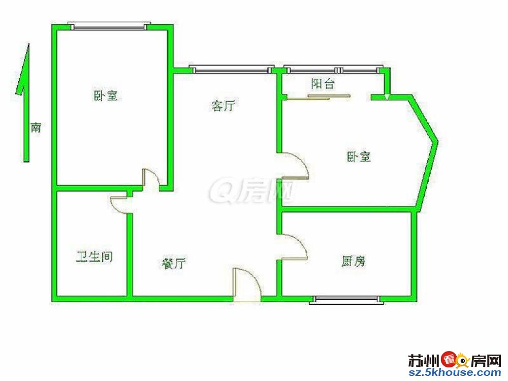 号外业主上门新登记房源星湾中學低总价两房小区中间位置