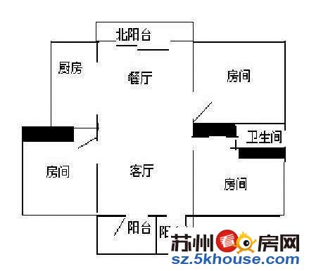 房东诚心出售 2加1户型 南北通透 送入户花园 实验本部