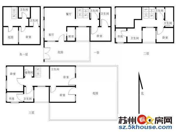 新上别墅 联排急卖 共三层 可看春申湖 廉价430万