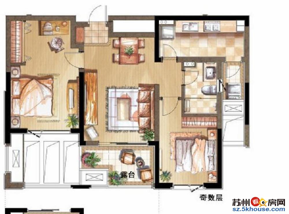 新上海德公园 中上楼层 自住保养很好 带车位 急售