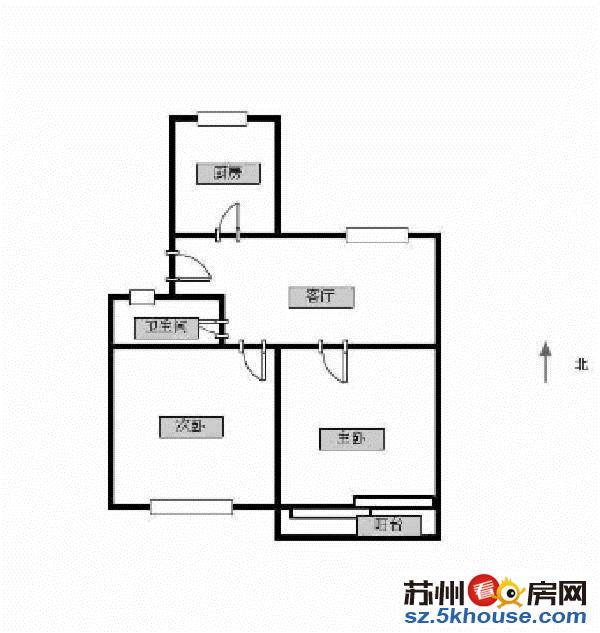 金阊实小 稀 缺房源  独库 户型正气 南北通透降价急售