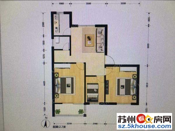 梅花新村 新式精装可直接入住.满五年带个.位置好.安静