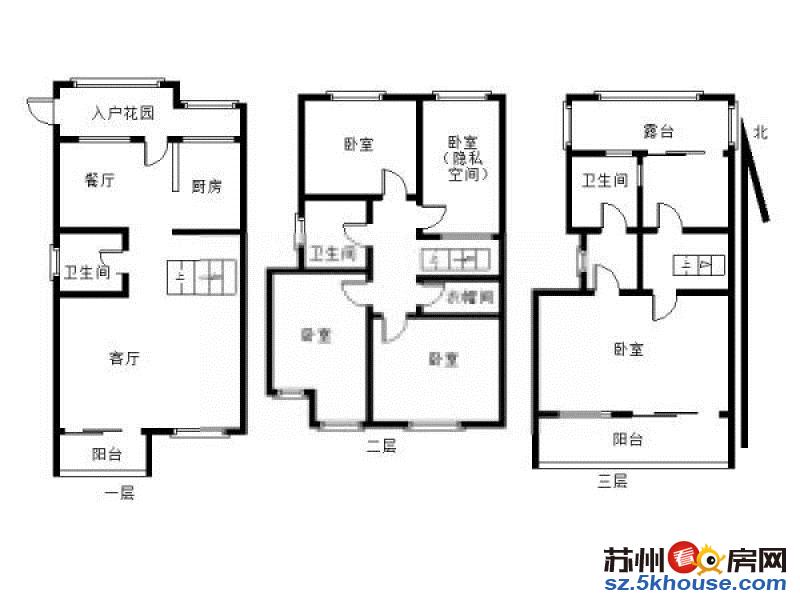 中海胥江府别墅 房龄新 口 景观房 南北通透 图片真实