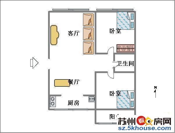 青阳新村 学QU房 一次性付 房东诚售