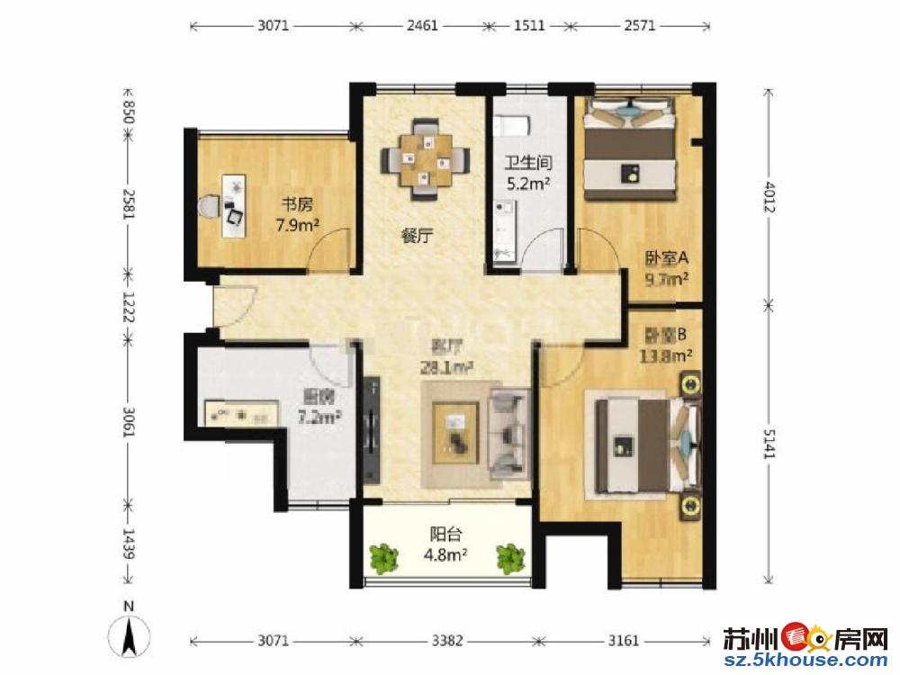 保利居上高品质小区25万装修带地暖业主定好新房急售