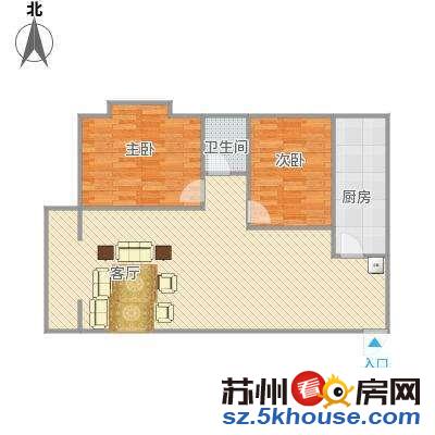 诚心出租婚装大两房 房东自住装修 品牌家居 拎包入住 随时看