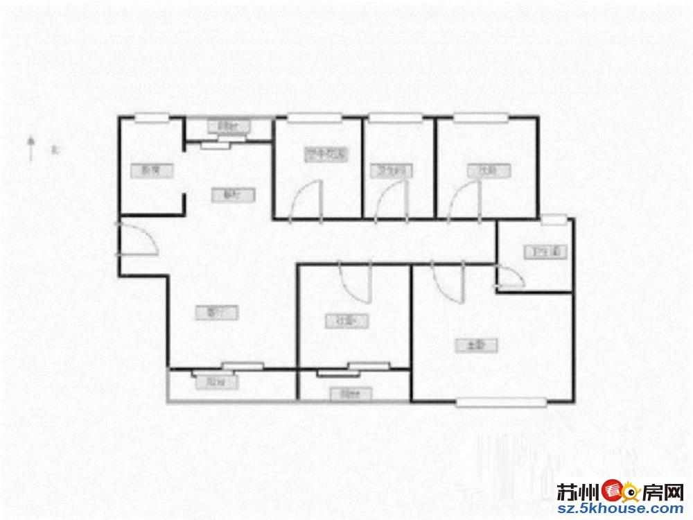 雅戈尔洋房 高端科技住宅万科物业 四房两卫 4000元平精装