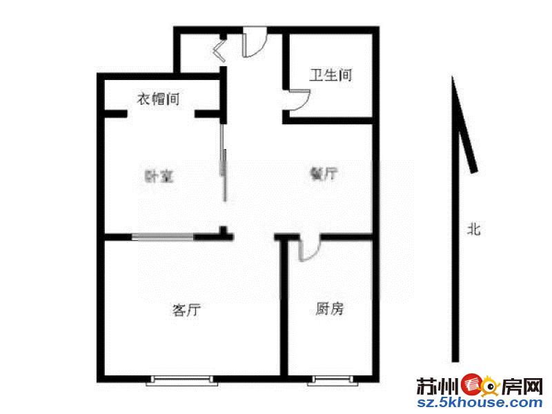 东中市 山塘街石路皋桥附近中街路吴趋坊精装一室家电齐全便宜租