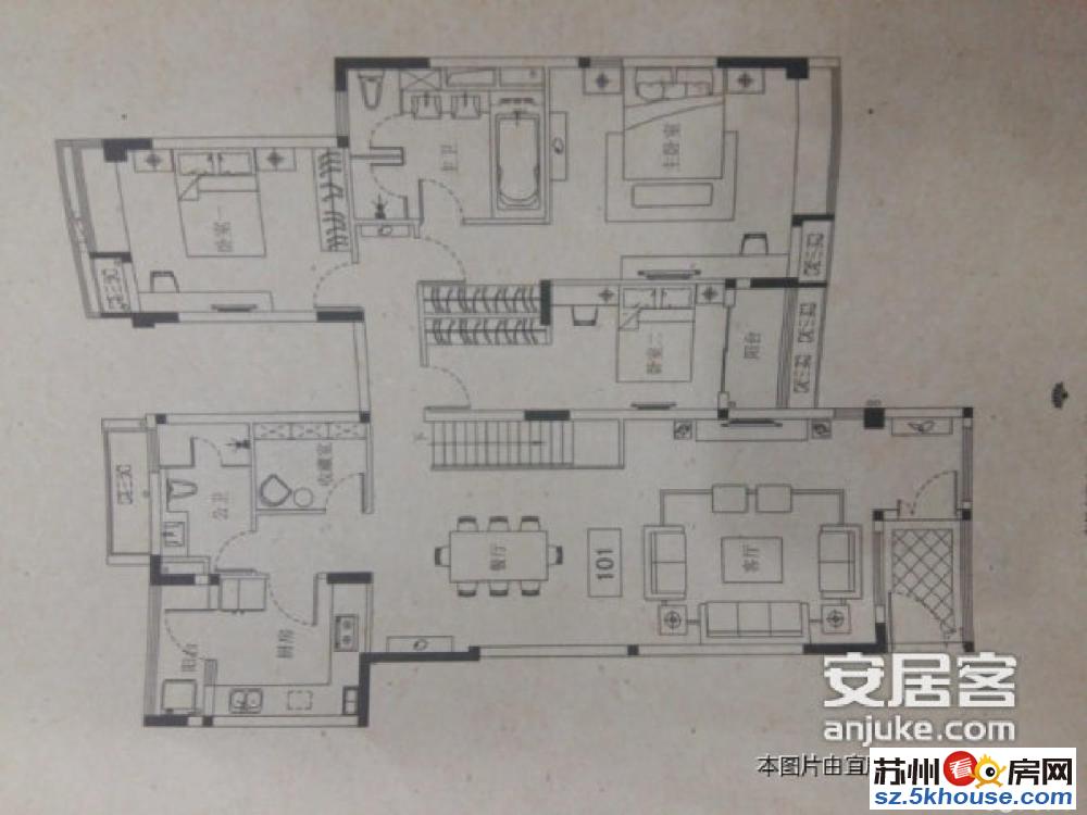 珍珠湾4房2卫纯毛坯2房朝南 户型方正 看房有钥匙 诚心出售