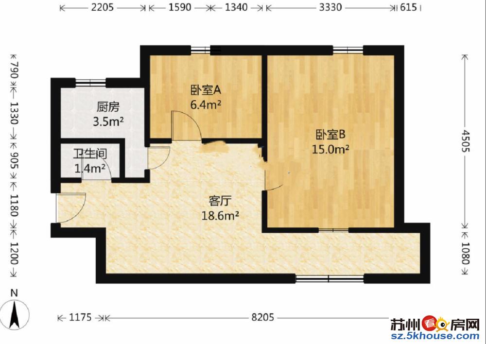 里河新村精装两室中间楼层看房随时拎包入住诚心出售