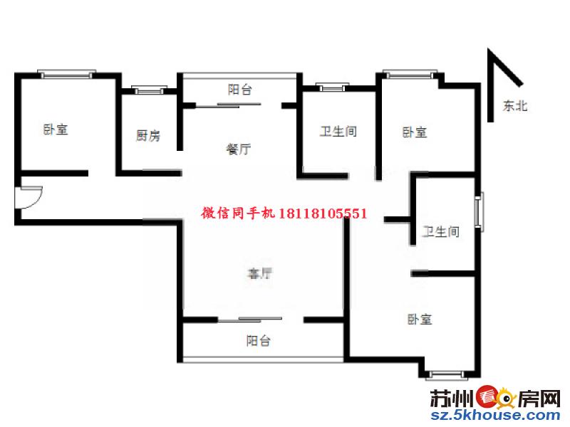 华润橡树湾 精装修 拎包入住 南北通透 临近繁华 急租