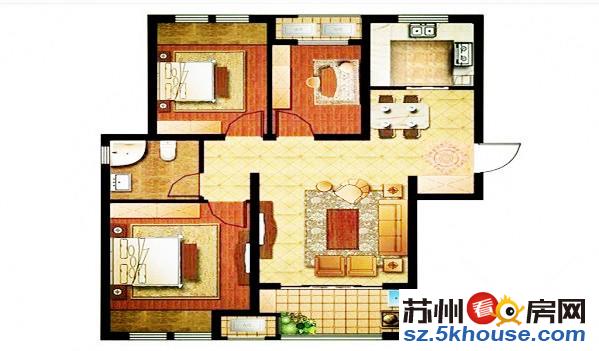 南北通透 精装自住房 采光无遮挡 房东新房已定 急需资金 急