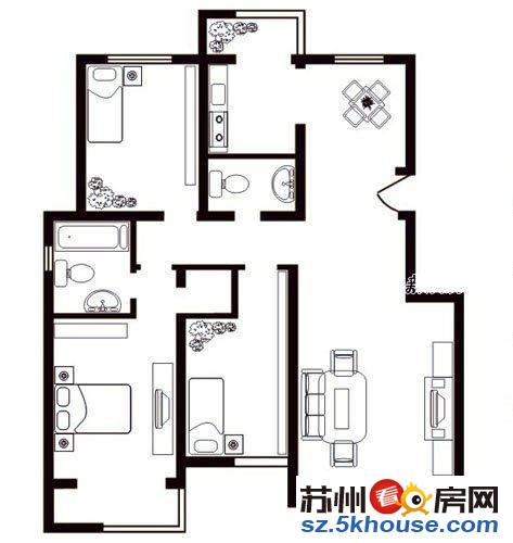 望亭大街120平精装大三房现在只售125万好房不等人