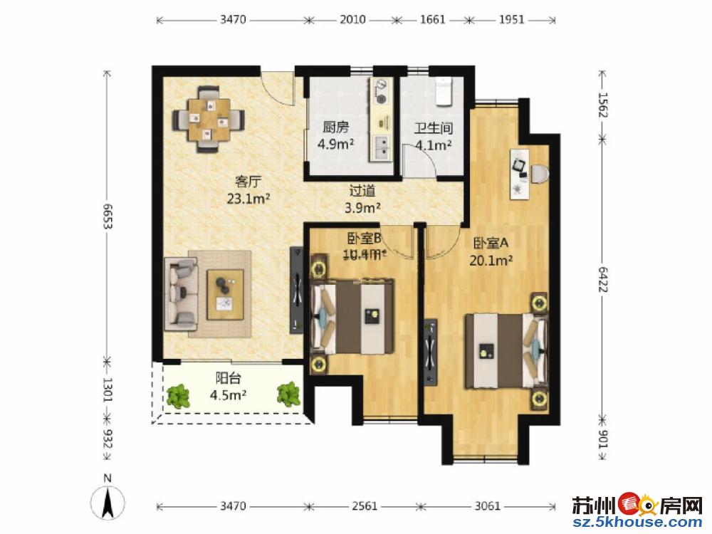 路劲五期精装小三房奥体中.心旁次新小区媲美澜山澜