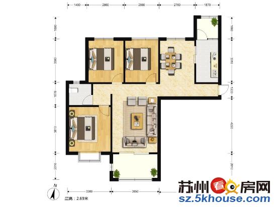 急售假一赔十小区中间楼 王中上楼层婚装30万