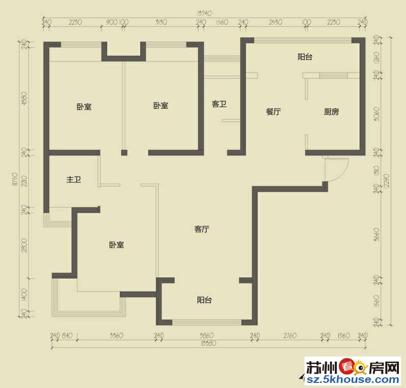 东陆70精装两房42万房东诚意出售