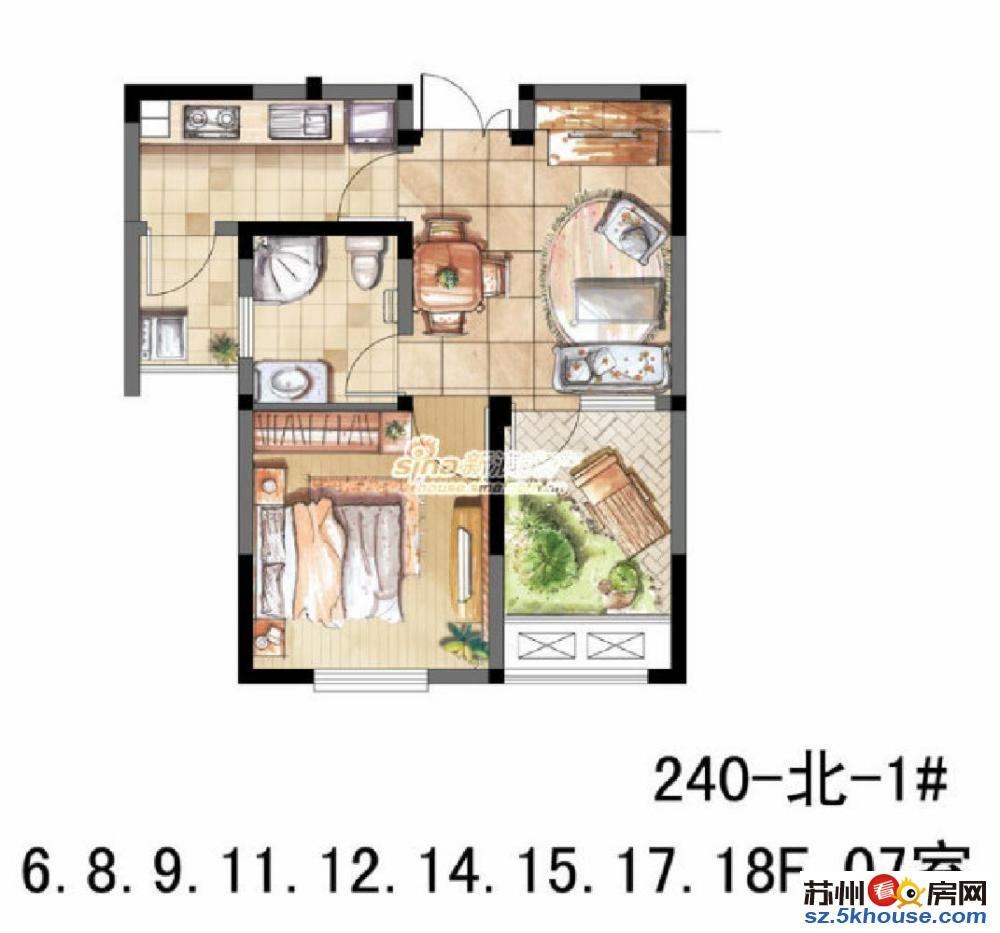 真实价 精装修 2房  拎包入住 随时看房 诚心出售看房随时