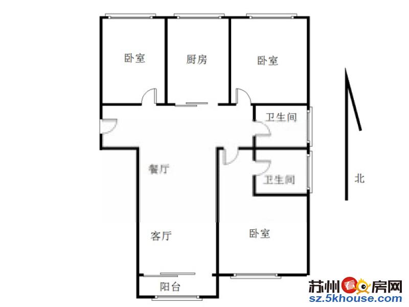 干将西路桐泾北路 银泰花园 精装三房 可月付 1号线 田家炳