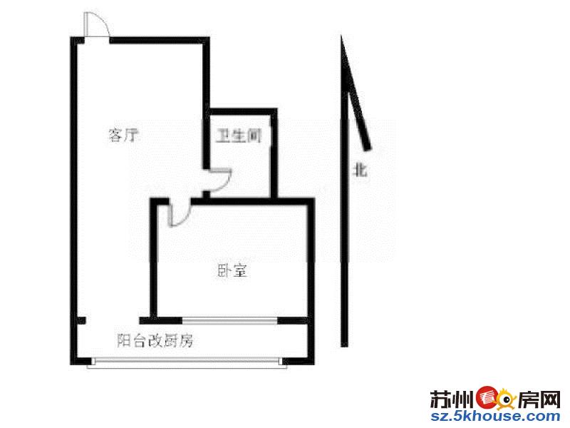 和乐家园 精装1室 家电齐全 车位多 近狮山新苑 可押一付一