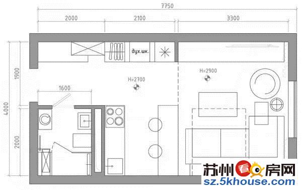 梅亭苑精装2室1厅靠近桐泾地铁站周边交通方便生活设施齐