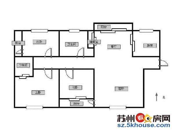 青山绿庭一区 精装修 3面阳台 拎包入住 边户 采光好 钥