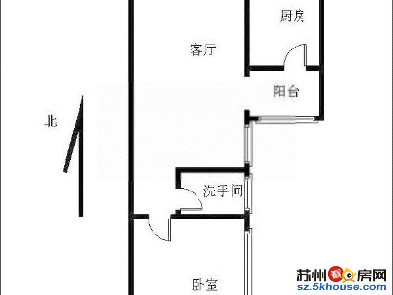 金塘新村 精装一室 胥江地铁口 桐泾公园 苏福大润发