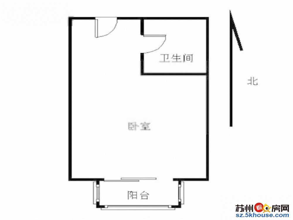 急租狮山峰汇精装翻新一房 民用水电 1800包物业手慢无