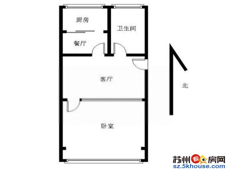 曼哈顿广场 青剑湖畔 君地精装朝南正一房 家具齐全 随时看房