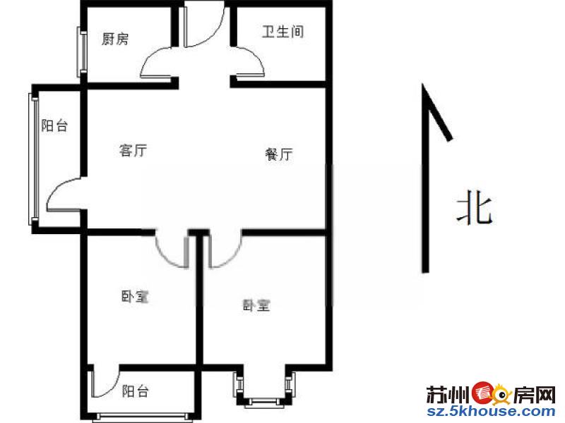 胥江路 阊胥路 酒吧一条街 婚装两室两厅 房东自住 随时看房