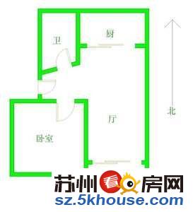 桐泾北路地铁口 采香花园 精装两室 家电齐全 拎包入住