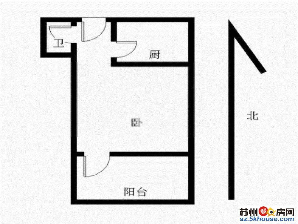 蓝天广场 国际旁 开发商统装精装修大一房 随时看房