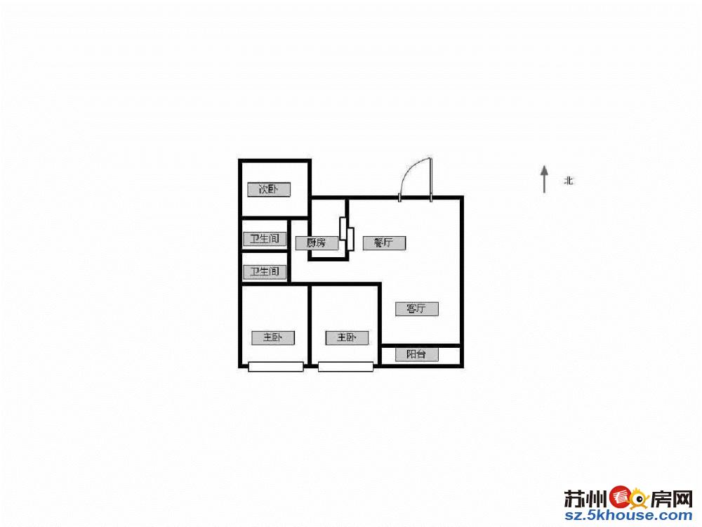 中新翠湖 精装两室两厅 家具家电齐全 可押一付一