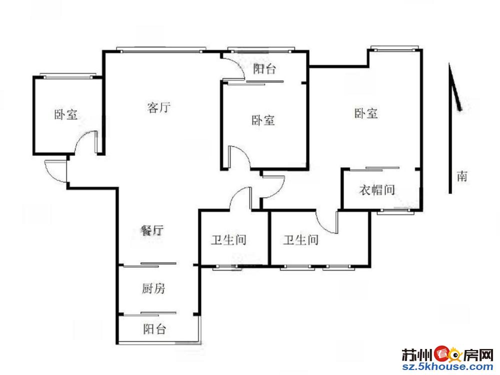 都市东区星海校区多层三房 满五年 看房随时 有钥匙