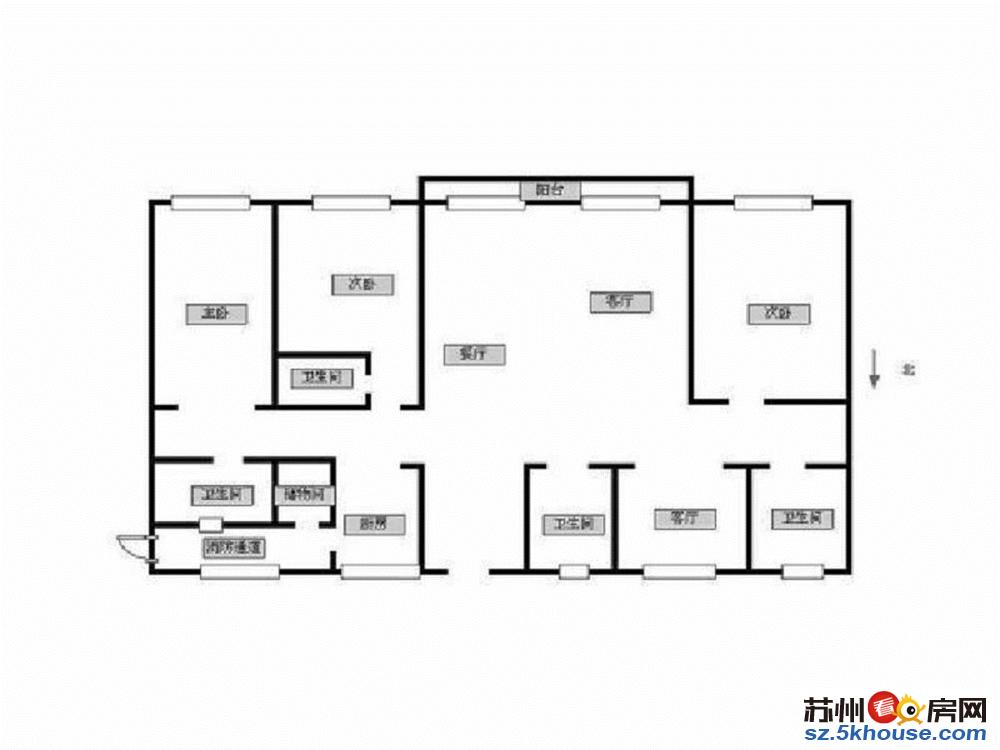 橡树湾法式洋房全新毛坯226大平层仅此一套有钥匙急