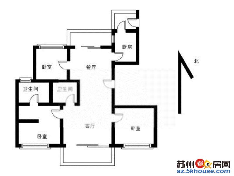 金鸡湖畔 天域花园三期3房带一个入室花园 装修 家电齐全