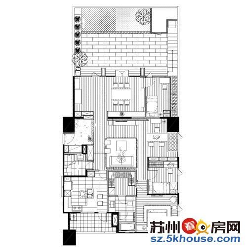 华夏五金城 平层一房 装修如图 有钥匙随时看房 拎包即住