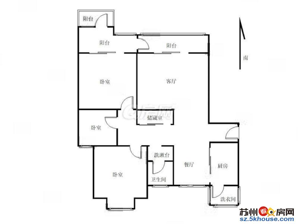 真万杨香樟公寓通透两房户口可用中间位置中间楼层