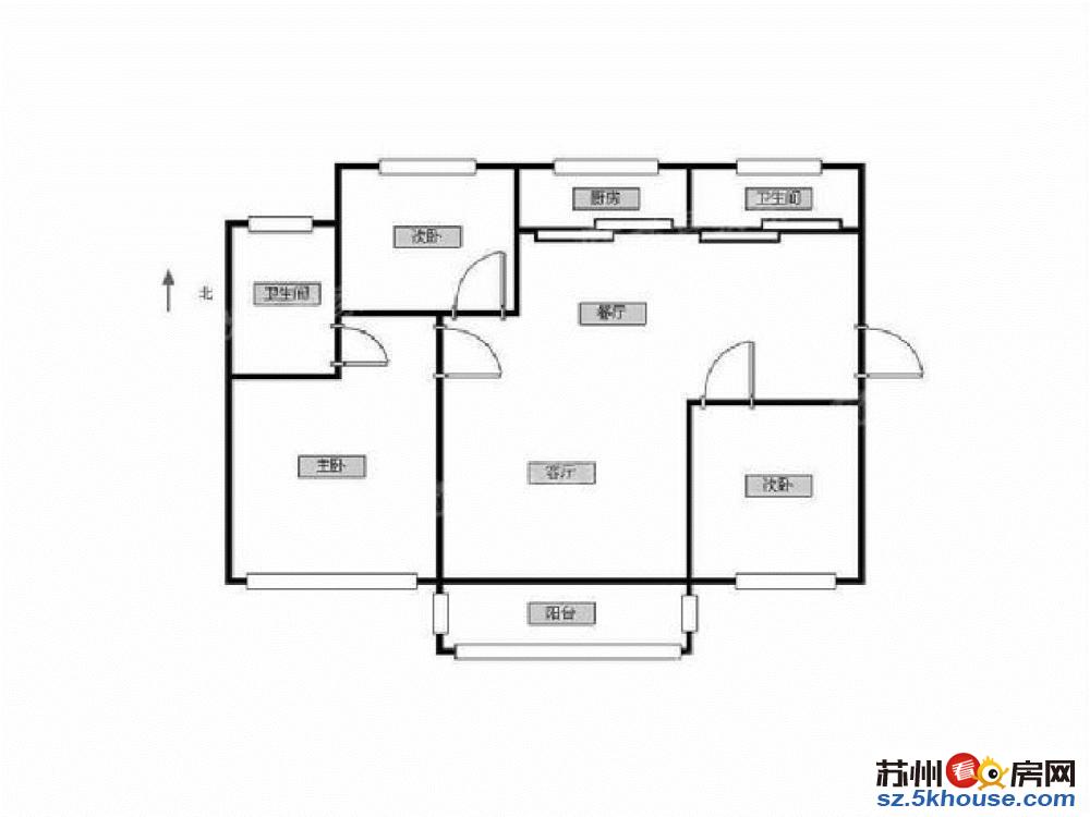 莲花新村三区区 199万 3室2厅2卫 精装修出售房主急售