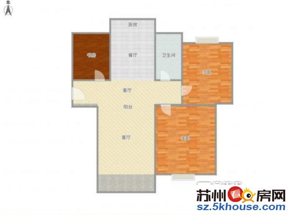 淞泽家园六区高层三房125平仅售208万房东换房急售