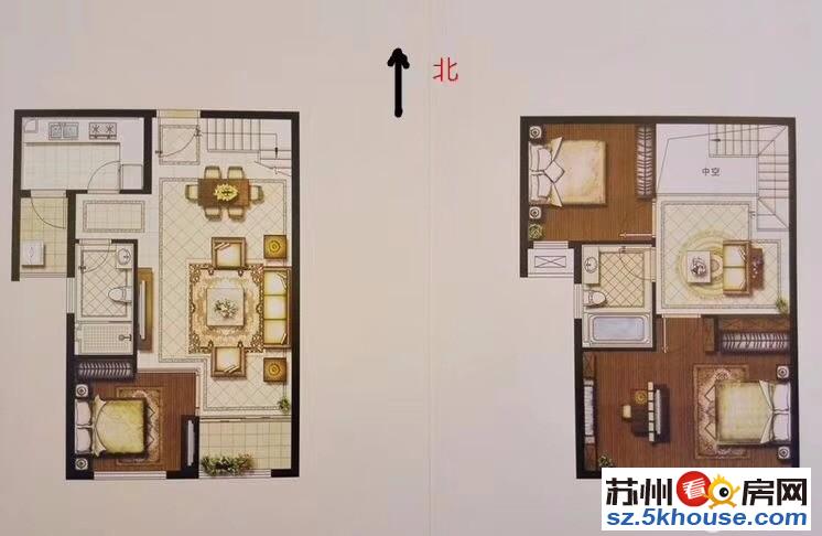 红星国际跃层复式洋房 可等满2  全新毛坯 不靠高架 采光好