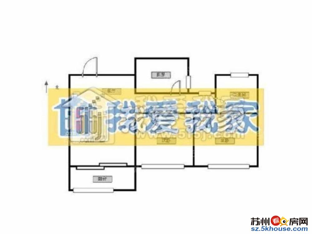 绿地瞰湖花园 中间楼层 装修两房 225万