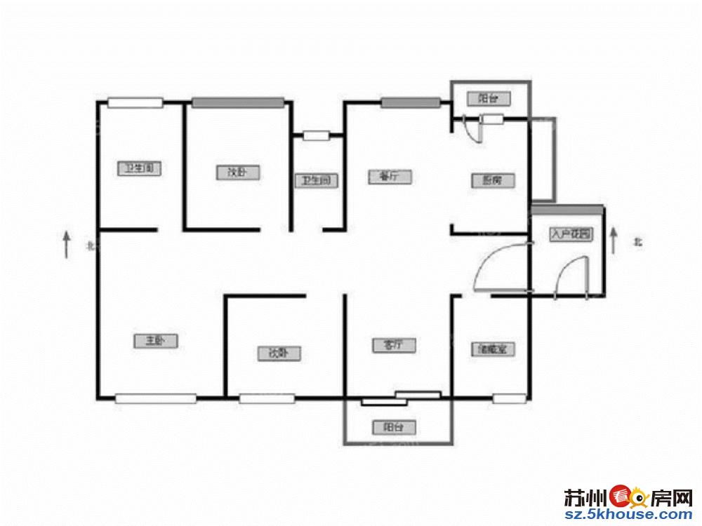 花好月圆精装三居室出租3600 家具家电全齐 包宽带和有线